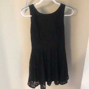 Black lace sparkly dress!
